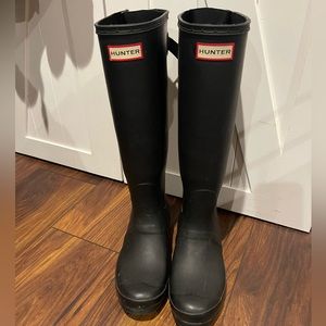 Hunter rain boots